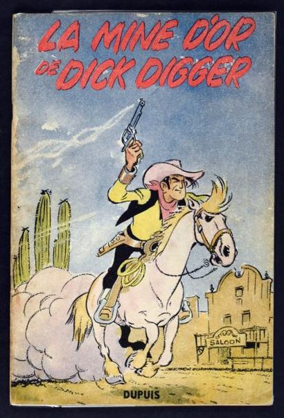 MORRIS 
Lucky Luke 01 ET 02.
La Mine d'or de Dick Digger et Rodeo.
Les deux albums...