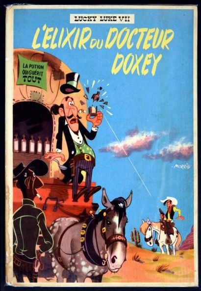 MORRIS 
Lucky Luke 07. L'exilir du docteur Doxey.
Edition originale française cartonnée...