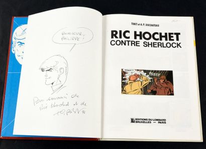 TIBET 
Ric Hochet et Chick Bill
Lot de 3 albums dédicacés/signés
Le masque de la...