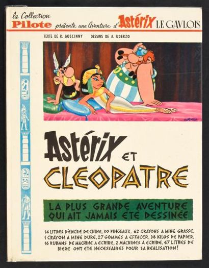 UDERZO 
ASTÉRIX 06. Astérix et Cléôpatre.
Édition originale Dargaud cartonnée de...