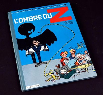FRANQUIN 
Spirou 16. L'Ombre du Z, édition originale de 1962. Très bon état / Très...