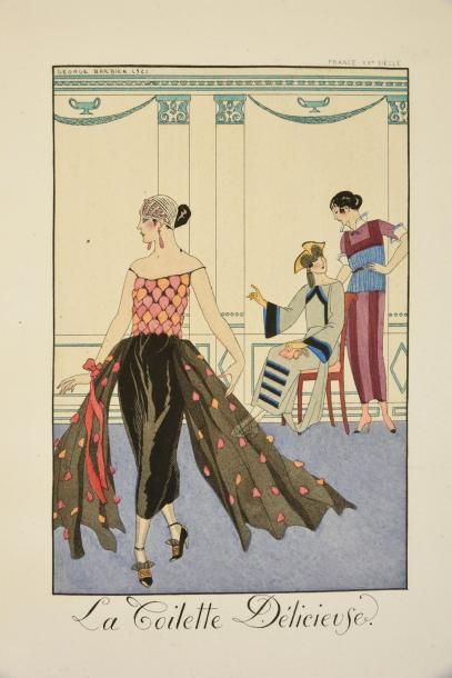 null Falbalas et fanfreluches, Almanach pour 1922, Jules Meynial, Paris, 1922 .Complet...