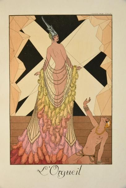 null Falbalas et fanfreluches, Almanach pour 1925, Jules Meynial, Paris, 1925. Complet...