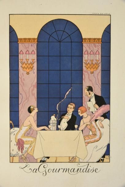 null Falbalas et fanfreluches, Almanach pour 1925, Jules Meynial, Paris, 1925. Complet...