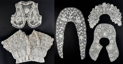 null Douze pièces du costume féminin, Irlande, fin du XIXe début du XXe siècle.
En...