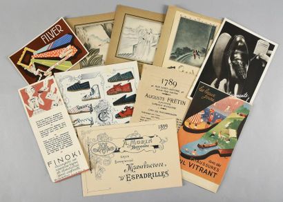null [CHAUSSURE]
Réunion d'archives commerciales et publicitaires, 1889-1940 environ,...