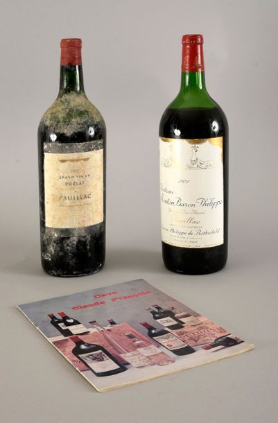 null François, Claude 1982.
Deux bouteilles issues de la cave de Claude Francois...
