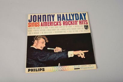 null Hallyday, Johnny 1961.
Un ensemble de trois albums 33T emblématiques des débuts...
