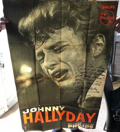 null Hallyday, Johnny
Affiche pour l'Olympia 1962 (du 25 octobre au 13 novembre)...