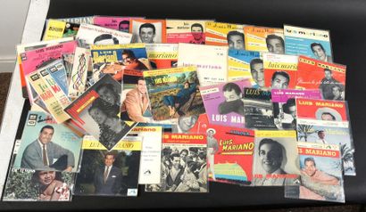 null MARIANO, Luis
Une collection complète de 70 disques (45 tours) dont 1 en espagnol,...