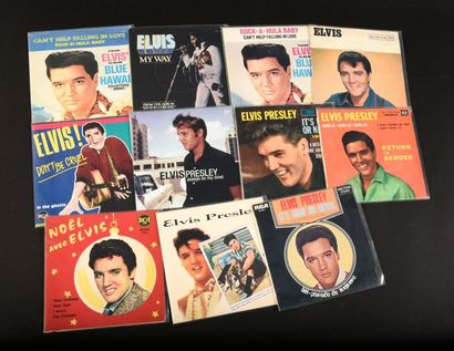 null PRESLEY, Elvis
Une collection complète de 11 disques (45 tours) d'ELVIS PRESLEY,...