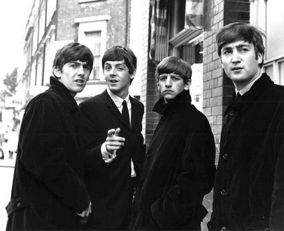 null THE BEATLES
Les Beatles à Londres. 1963
Photographie de Bob Lampard. Tirage...