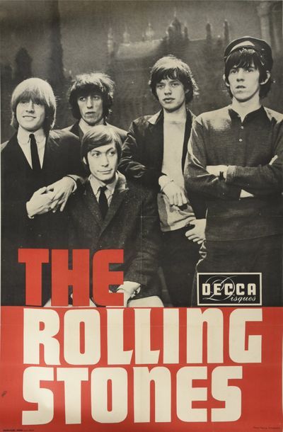 null THE ROLLING STONES
AFFICHE OLYMPIA 1965.
Grande affiche française au format...