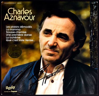 null Aznavour, Charles
Deux 33T de Charles Aznavour «Les plaisirs démodés» et «I'll...
