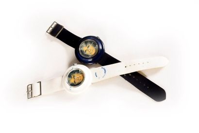 null François, Claude 1975.
Deux montres à l'effigie de Claude François.
Un modèle...
