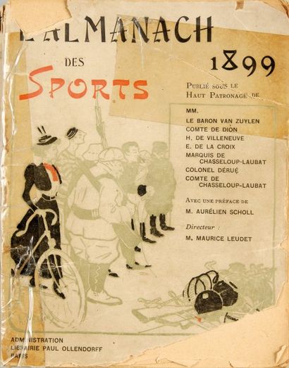 null Almanach des sports de Maurice Leudet années 1899 et 1904. Une mine d'informations...