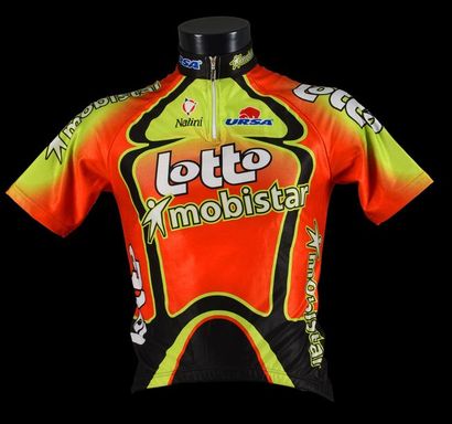 null Andreï Tchmil.
Maillot de l'équipe Lotto-Mobistar pour la saison 1998. Spécialiste...
