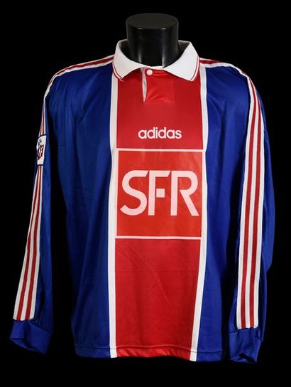 null Florian Maurice n°18.
Maillot porté avec le Paris Saint-Germain en Coupe de...