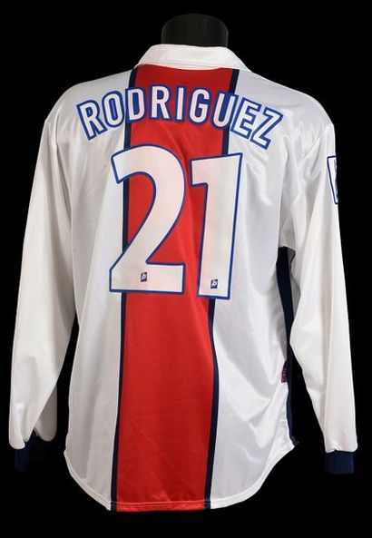 null Christian Rodriguez n°21.
Maillot porté avec le Paris Saint-Germain lors de...