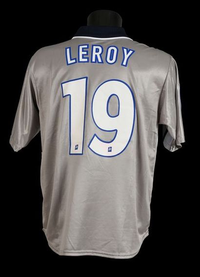 null Laurent Leroy n°19.
Maillot porté avec le Paris Saint-Germain lors de la saison...