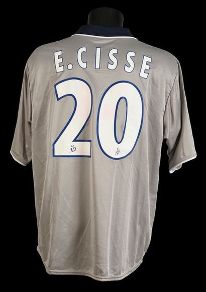 null Edouard Cissé n°20.
Maillot porté avec le Paris Saint-Germain lors de la saison...
