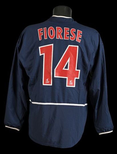 null Fabrice Fiorèse n°14.
Maillot porté avec le Paris Saint-Germain lors de la saison...
