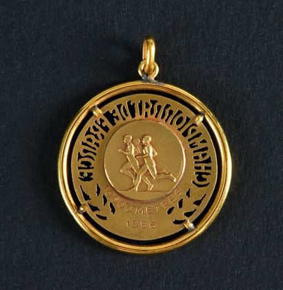 null Médaille de Champion de France 1956 du 10.000 mètres, 9ème de ses 12 titres....