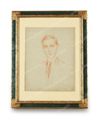 ZAROKILLI Nicolas Paganiotti (1879-1945) Portrait du prince Félix Youssoupoff (1887-1967).
Sanguine...