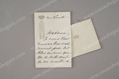 KOUDACHEFF princesse Lettre autographe signée: «Koudacheff», sans date, adressée...