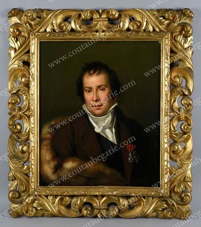 ATTRIBUÉ À RENÉ-THÉODORE BERTON (1776-1859) Portrait du docteur Jean-Louis Alibert...