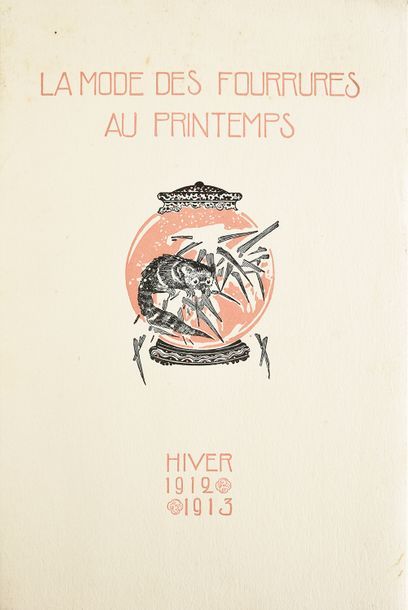 null Grands magasins du Printemps, réunion de six catalogues commerciaux, 1891-1913,...