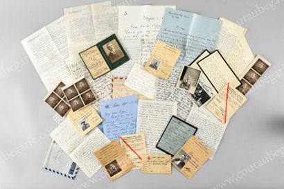 null VIGGO, prince de Danemark (1893-1970).
Ensemble de quinze lettres, datant de...