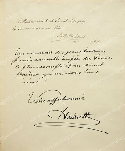 null FERDINAND-PHILIPPE, duc d'Alençon (1844-1910).
Fac-similé des dessins de Ferdinand...