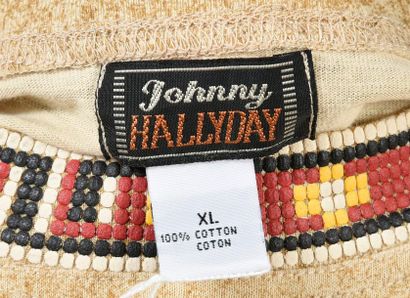 null HALLYDAY, JOHNNY 1 T-shirt indien de marque «Johnny Hallyday - Western Passion»,...