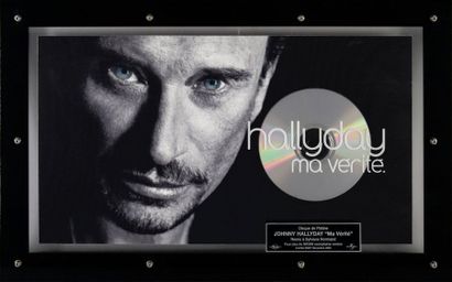 null HALLYDAY, JOHNNY 1 disque de platine pour l'album «Ma Vérité» de Johnny Hallyday....