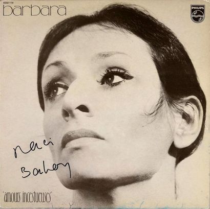 BARBARA (1930-1997) 
Actrice, auteure, compositrice...