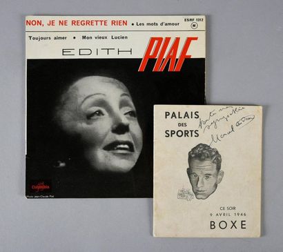 null PIAF, ÉDITH (1915/1963) 1 disque 45 tours original «Non, Je ne regrette rien»...