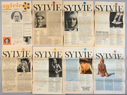 null VARTAN, SYLVIE 1 lot de journaux du fan-club de Sylvie Vartan. N° 1 de nov 1967...