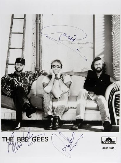 BEE GEES, LES 1 photo originale des Bee Gees...