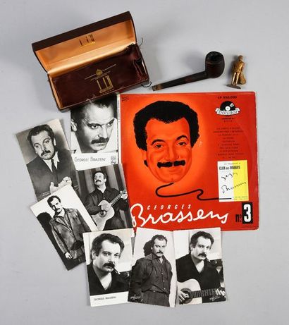 BRASSENS, GEORGES (1921-1981)
Une pipe Dunhill...