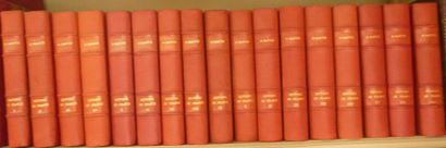 MARTIN, Henri Histoire de France, y compris le vol. sup.Furne 1863. 18 vols in-4...