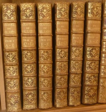 DU CANGE Glossarium ad scriptores mediae et infimae latinitatis
P., Osmont, 1733-1736....