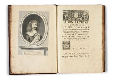 CHAPELAIN La pucelle ou La France délivrée.
P., Courbe, 1656.
In-folio plein maroquin,...