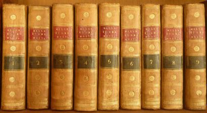 GALLAND Contes des mille et une nuits
P., Le Normant, 1806. 9 vols. in-18 en plein...