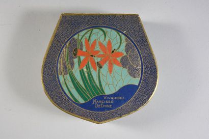 VIVAUDOU «Narcisse» - (années 1920)
Superbe coffret en carton gainé de papier polychrome...
