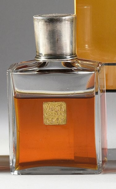 Coty «La Violette Pourpre» - (années 1920)
Flacon en cristal massif incolore de Baccarat...