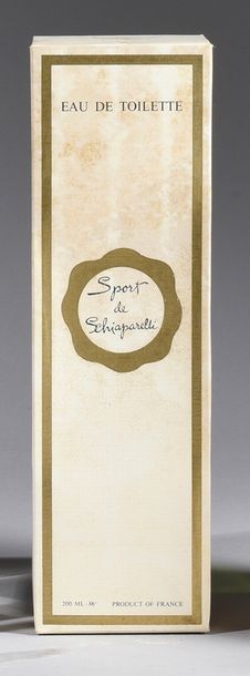 SCHIAPARELLI «Pour le Sport» - (1961)
Présenté dans son étui carton titré, flacon...