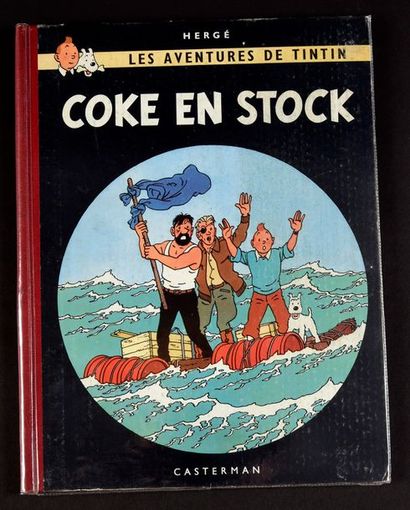 HERGÉ TINTIN 19
COKE EN STOCK. EOF Edition originale française couleur de 1958 -...