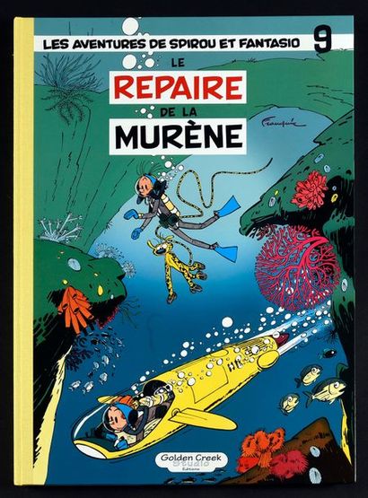 GOLDEN CREEK / FRANQUIN SPIROU ET FANTASIO. LE REPAIRE DE LA MURENE.
Tirage de luxe...