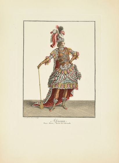 null Gallerie des modes et du costume français, (1779-1781) ensemble de gravures...